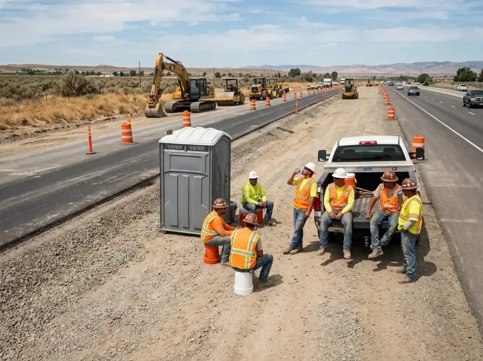 highway-road-construction-crew-007 — frequently asked questions, Porta Potty and Restroom Rentals in Okanogan, WA